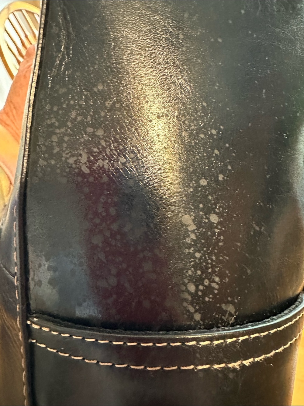 Fossil Black Leather Workbag - Picture 12 of 12
